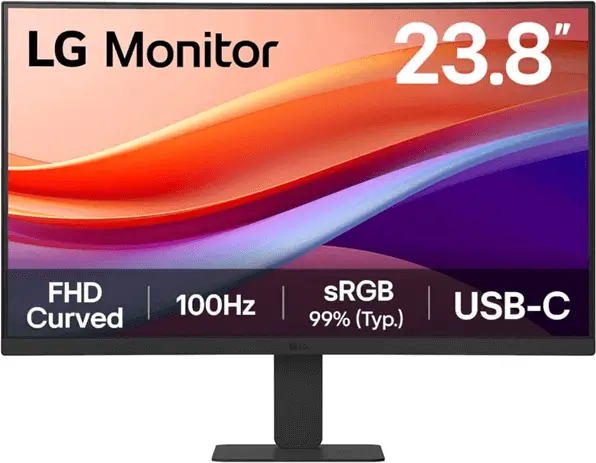 מסך מחשב קעור "23.8 24U421A-B LG