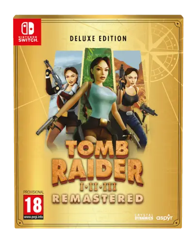 Tomb Raider I-Iii Remastered Deluxe Edition Playstation - Nintendo Switch