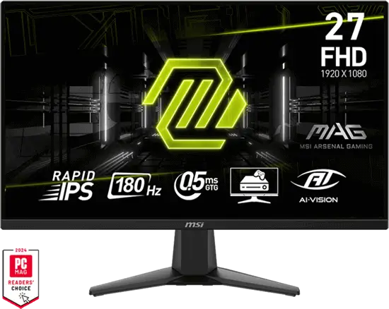 מסך מחשב גיימינג ''27 MAG 275F MSI