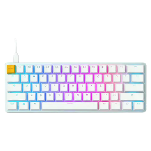 מקלדת גיימינג מכאנית GMMK Compact 60% RGB GLORIOUS