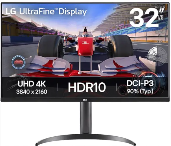 מסך מחשב "31.5 UltraFine 4K VA 32UR550K-B LG