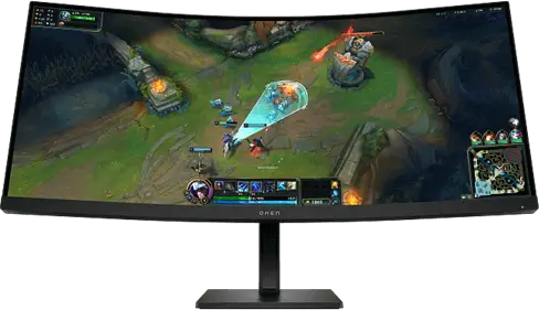 מסך מחשב גיימינג קעור "34 OMEN 34c G2 WQHD 180Hz HP