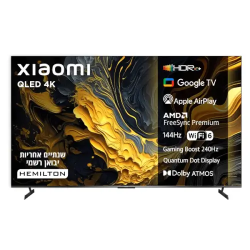 טלוויזיה חכמה "100 TV Max QLED 4K L100MA-MAXME  Xiaomi - שיאומי