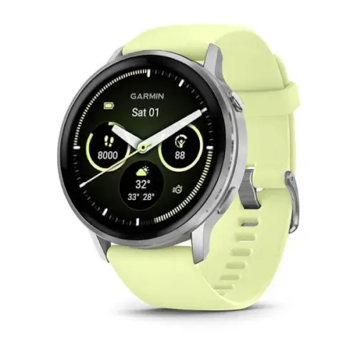 שעון חכם 45 מ"מ Venu 4 Gray + Citron גרמין - Garmin