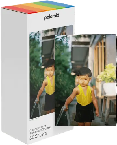 נייר צבעוני למדפסת 006551 Polaroid Hi-Printer 4X6 Polaroid - פולארויד