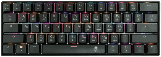 מקלדת גיימינג מיני מכאנית אלחוטית GPDRA-MMK61 Dragon