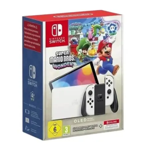 קונסולה ממותגת  Mario Wonder Installed Nintendo Switch