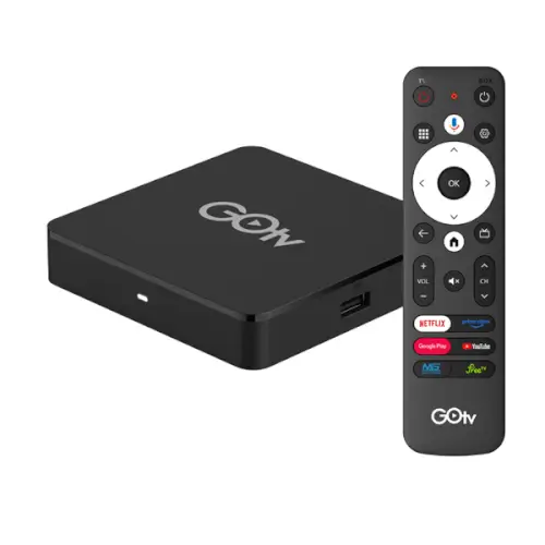 סטרימר +GO-TV+ 4K Android TV LAN GO TV