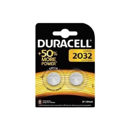 סט 2 סוללות ליתיום 2032 Duracell