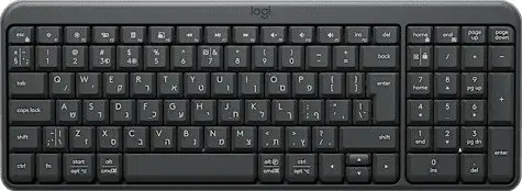 מקלדת אלחוטית קומפקטית K250 Bluetooth Logitech