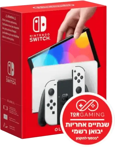 קונסולה Nintendo Switch OLED White-Black Joy-Cons Nintendo Switch