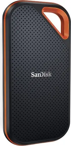 כונן חיצוני EXTREME PRO Portable SSD 2000MB/s 1TB Sandisk