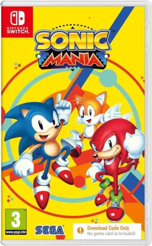 SONIC MANIA PLUS - CODE IN BOX Nintendo Switch