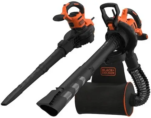 מפוח ושואב עלים חשמלי BEBLV300 BLACK AND DECKER