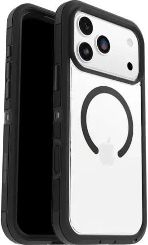 חיפוי שחור-שקוף לנייד Defender Series Pro XT MagSafe ל-iPhone 17 Pro Max OtterBox