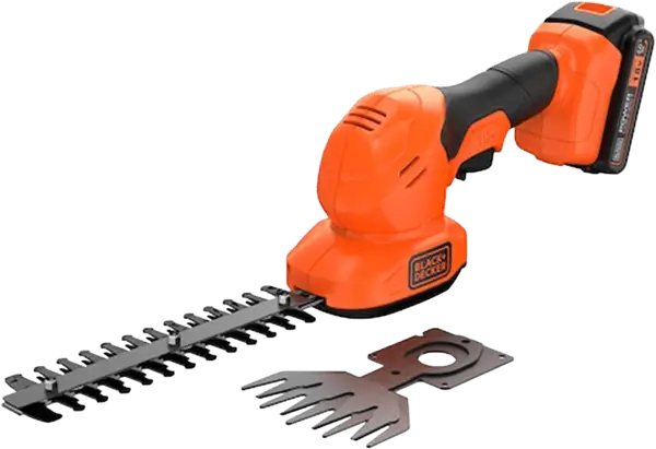 גוזם שיחים נטען BCSS18D1-QW BLACK AND DECKER
