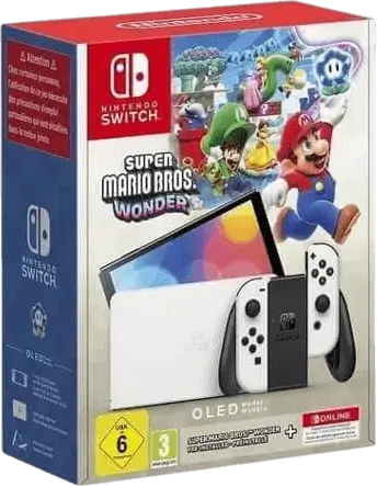 קונסולה ממותגת  Mario Wonder Installed Nintendo Switch