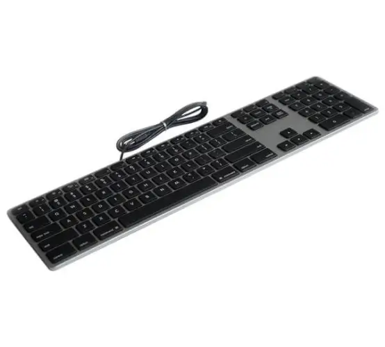 מקלדת Wired Aluminum