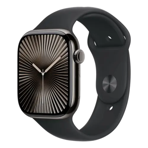 שעון חכם Watch Series 10 GPS+Cell 46mm Titanium Sport Band Apple