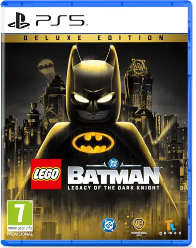 LEGO Batman: Legacy of the Dark Knight Deluxe Edition עבור PlayStation 5 Playstation - PS5