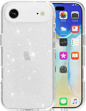 כיסוי לסמארטפון Crystal Glitter for iPhone 17 Air GripCase