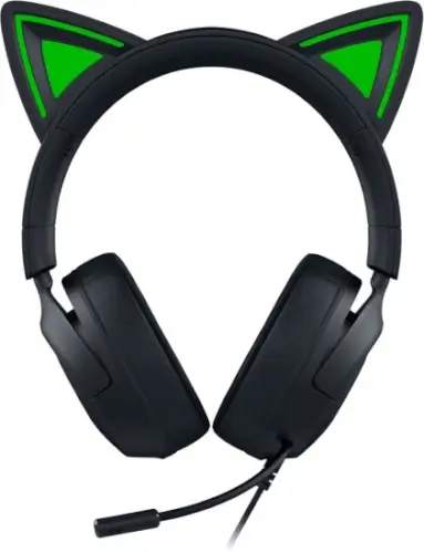 אוזניות גיימינג חוטיות Kraken Kitty V3 X Razer