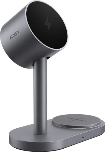 עמדת טעינה אלחוטית 2 ב-1 MagFusion 2X LC-MC213 Aukey