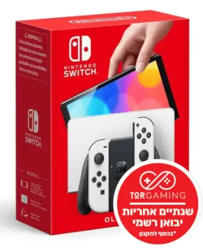 קונסולה Nintendo Switch OLED White-Black Joy-Cons Nintendo Switch