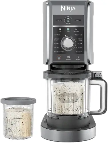 מכונת גלידה ביתית Creami Deluxe XL NC503 Ninja