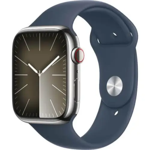 שעון חכם Series 9 GPS + Cell 45mm Stainless Steel Sport Apple