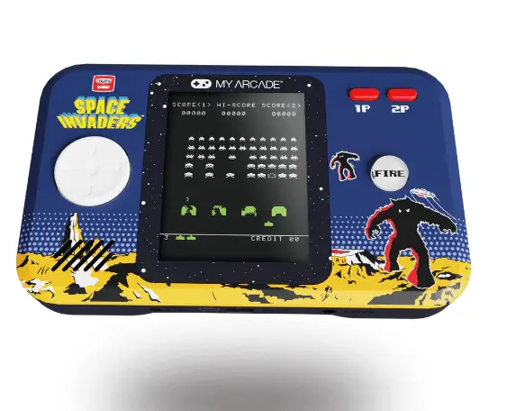 קונסולת רטרו  Dreamgear space invaders Pocket Player Pro  My Arcade