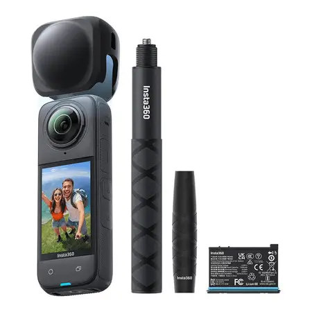 קיט מצלמת אקסטרים X4 Travel Bundle Insta360