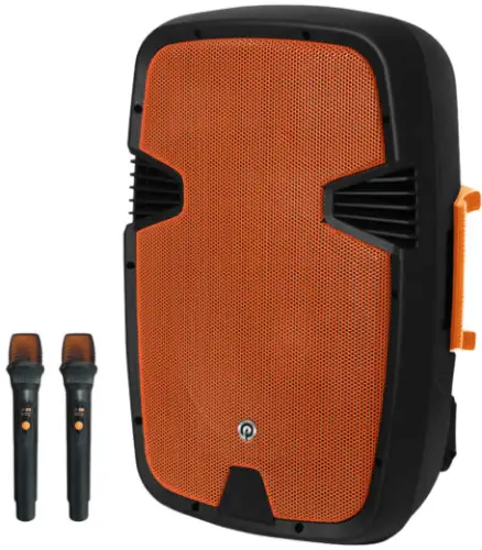 בידורית בלוטוס עם 2 מיקרופונים אלחוטיים PMW-4415 pure acoustics