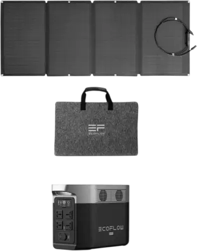 מערכת סולארית היברידית DELTA2000MAX400 HYBRID SYSTEM ECOFLOW