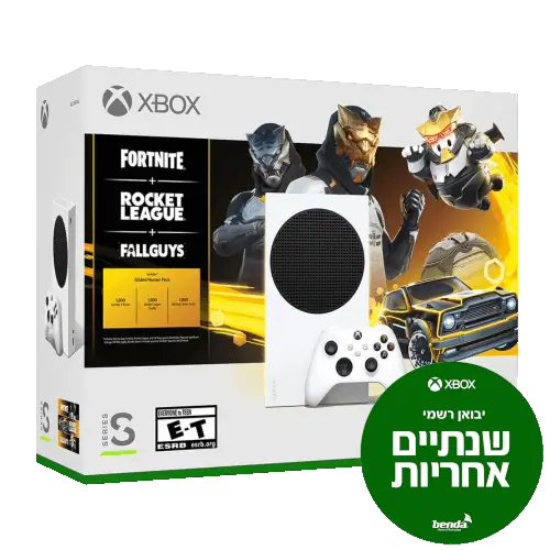 קונסולה לבנה ללא כונן XBOX Series S XBOX SERIES