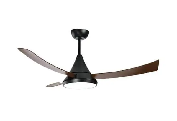 מאוורר תקרה שחור + חום CCT 32W Espresso Semicom Lexis