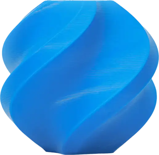 חומר הדפסה למדפסת תלת מימד PLA בצבע כחול - ללא סליל (SPOOL FREE) Bambu Lab