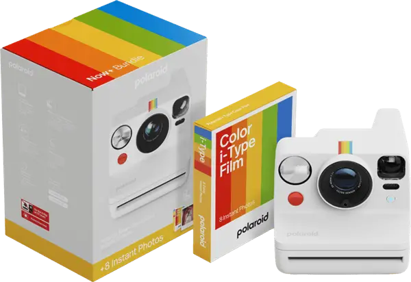 באנדל מצלמת פיתוח מהיר + דפי צילום Now Plus Gen 3 Polaroid - פולארויד